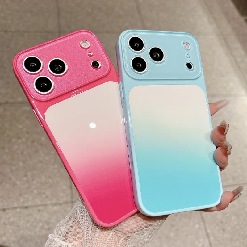 Camera Lens Protector - Etui na telefon z gradientem kolorów