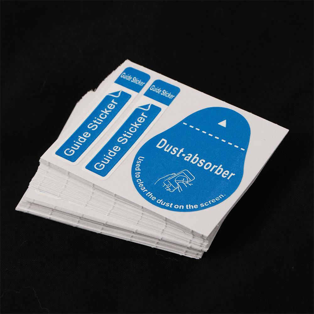 Dust Removal Sticker - Naklejka prowadząca do szkła hartowanego obiektywu,