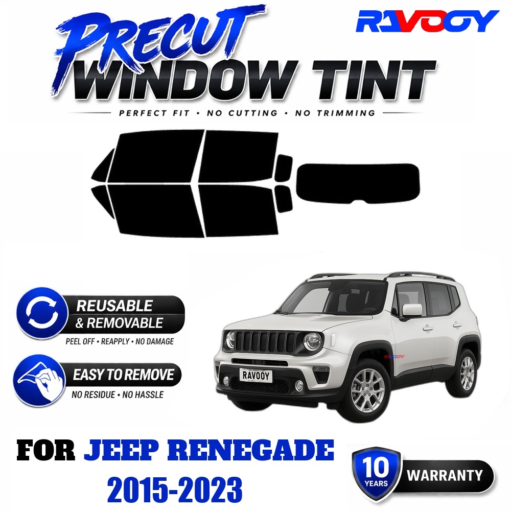 Air Bubble Remover - RAVOOY Wstępnie Przycięta Folia do Okien,