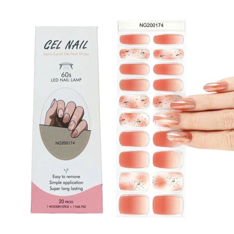 Półutwardzone żelowe paski do  – Full Cover Adhesive recenzja i cena